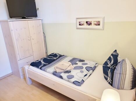 Einzelzimmer ohne Terrasse/ Balkon mit Einzelbett