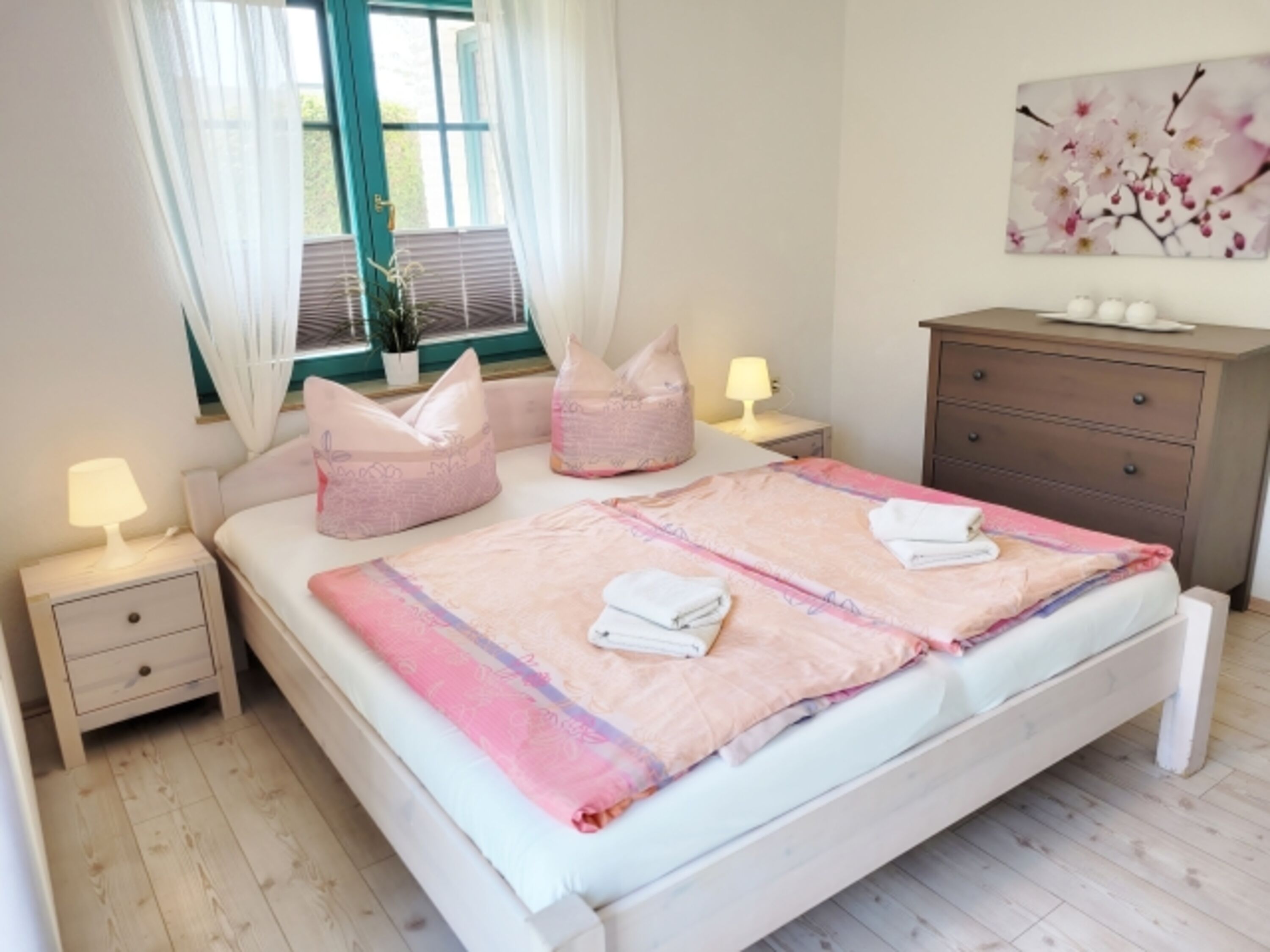 Zimmeransicht Doppelzimmer 3 mit Terrasse