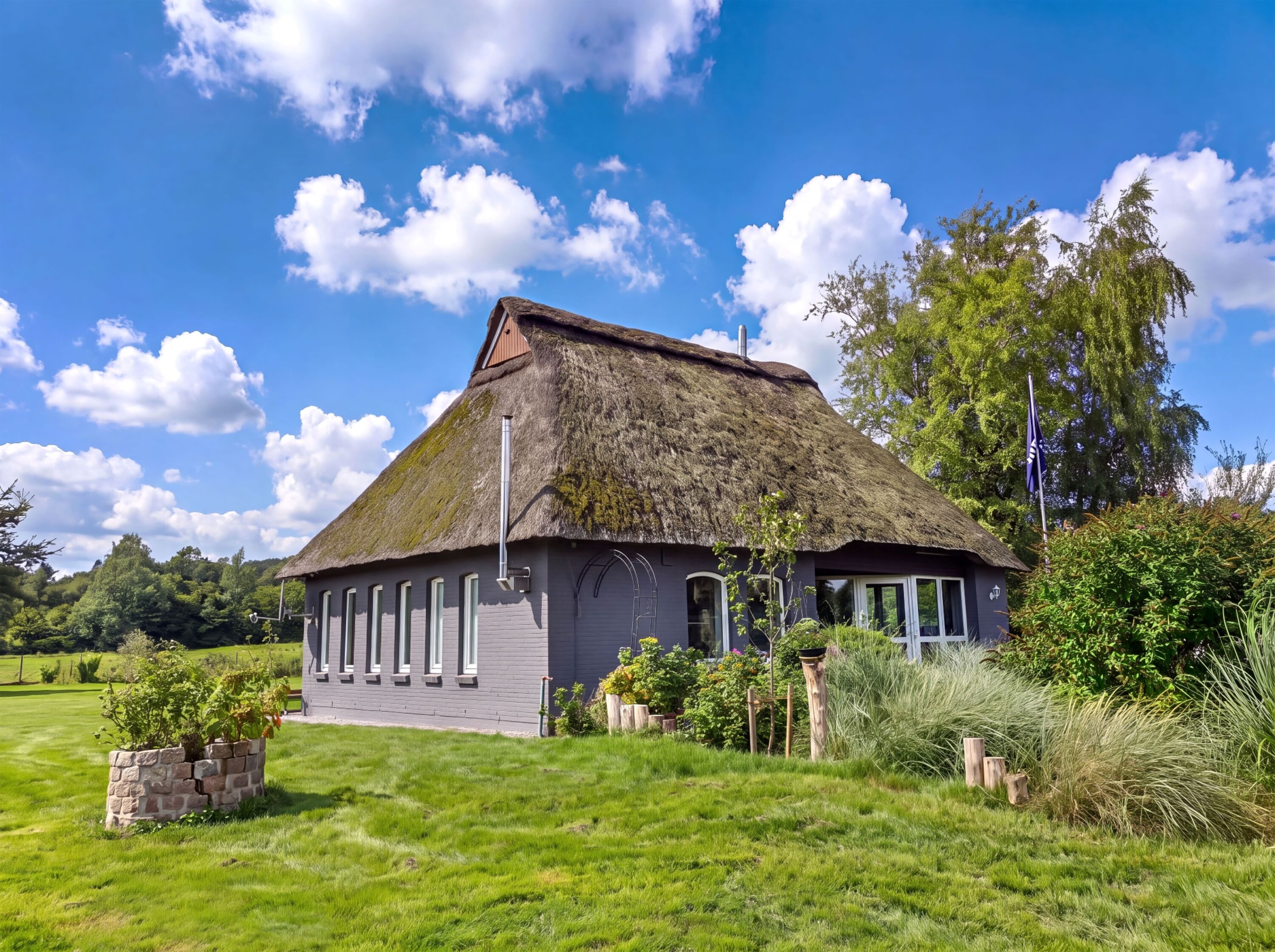 Reetdachkate "Atelier Bankrovers"
