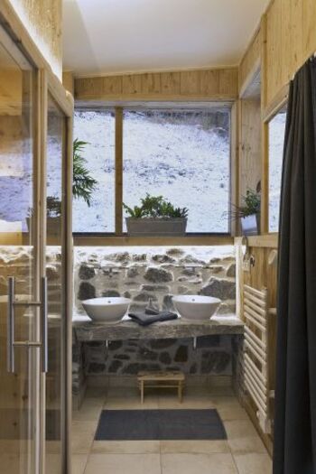 Bauernhaus Badezimmer Erdgeschoß