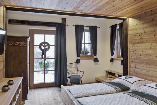Bauernhaus Schlafzimmer Kellergeschoß