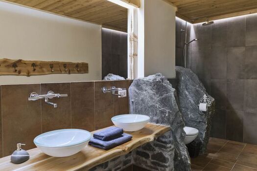 Bauernhaus Badezimmer Kellergeschoß