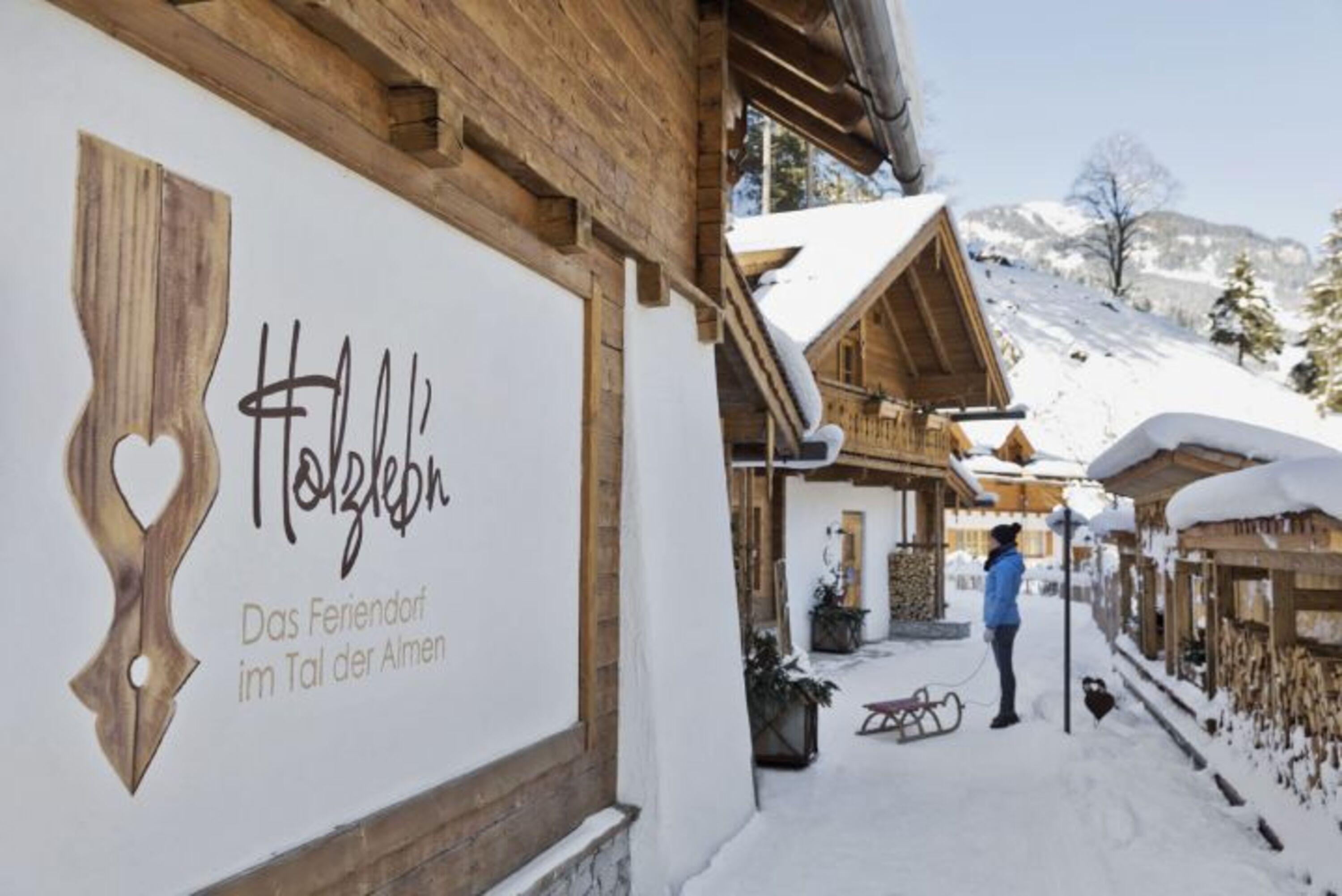 Feriendorf Holzleb'n im Winter