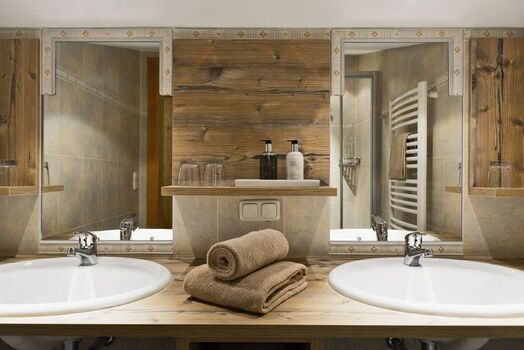 Ferienwohnung Badezimmer