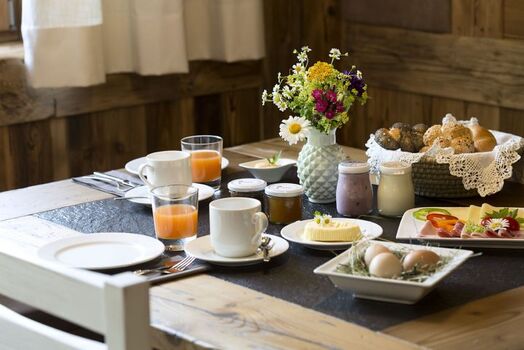 Frühstück im Haupthaus