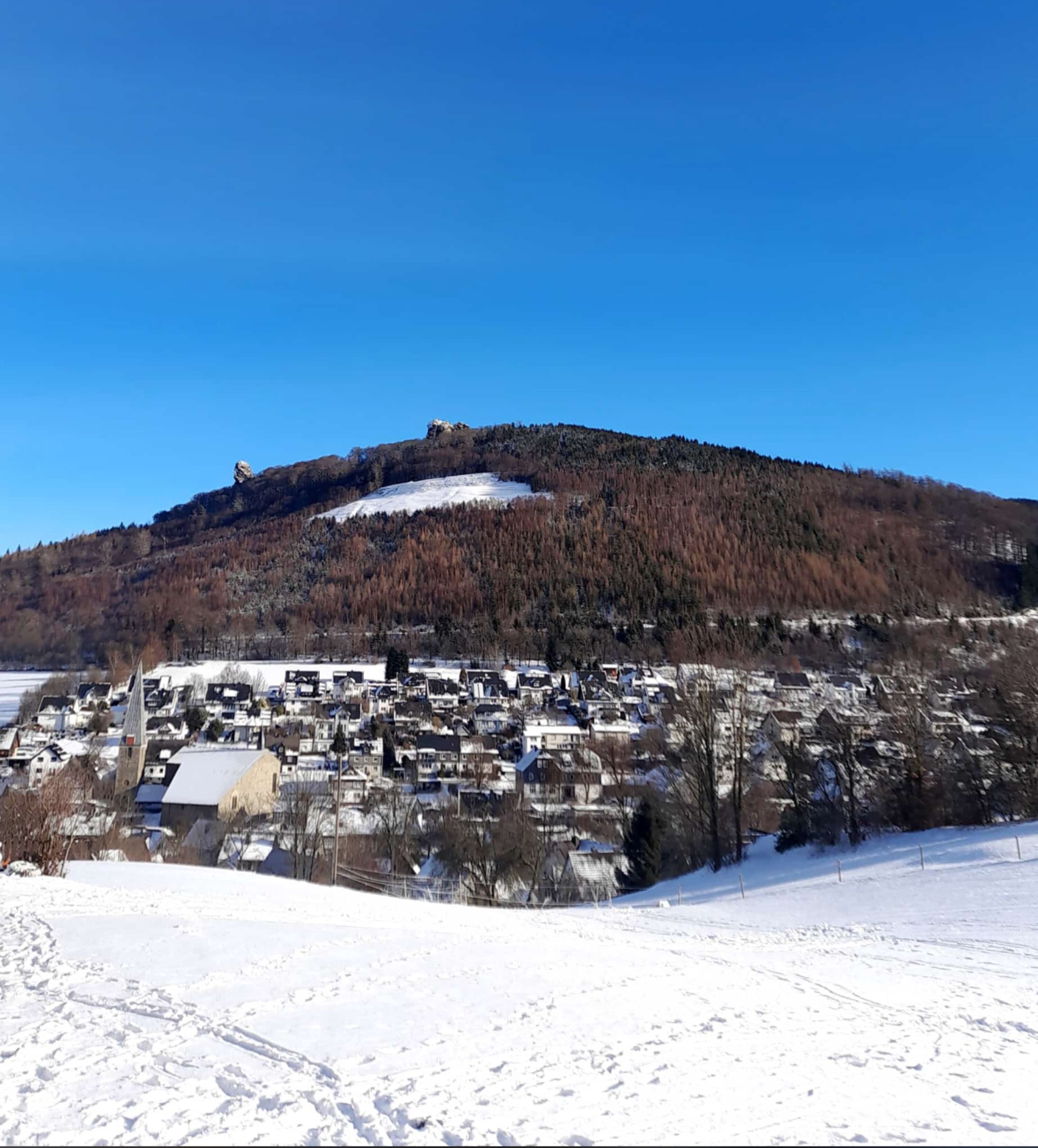 Verschneites Bruchhausen