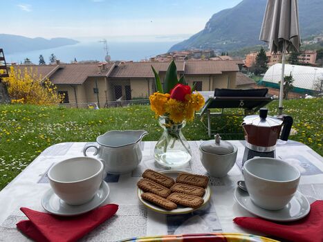 Frühstück mit Aussicht