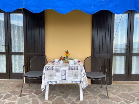 Frühstücksterrasse