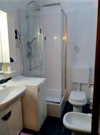 Bad mit Waschmaschine