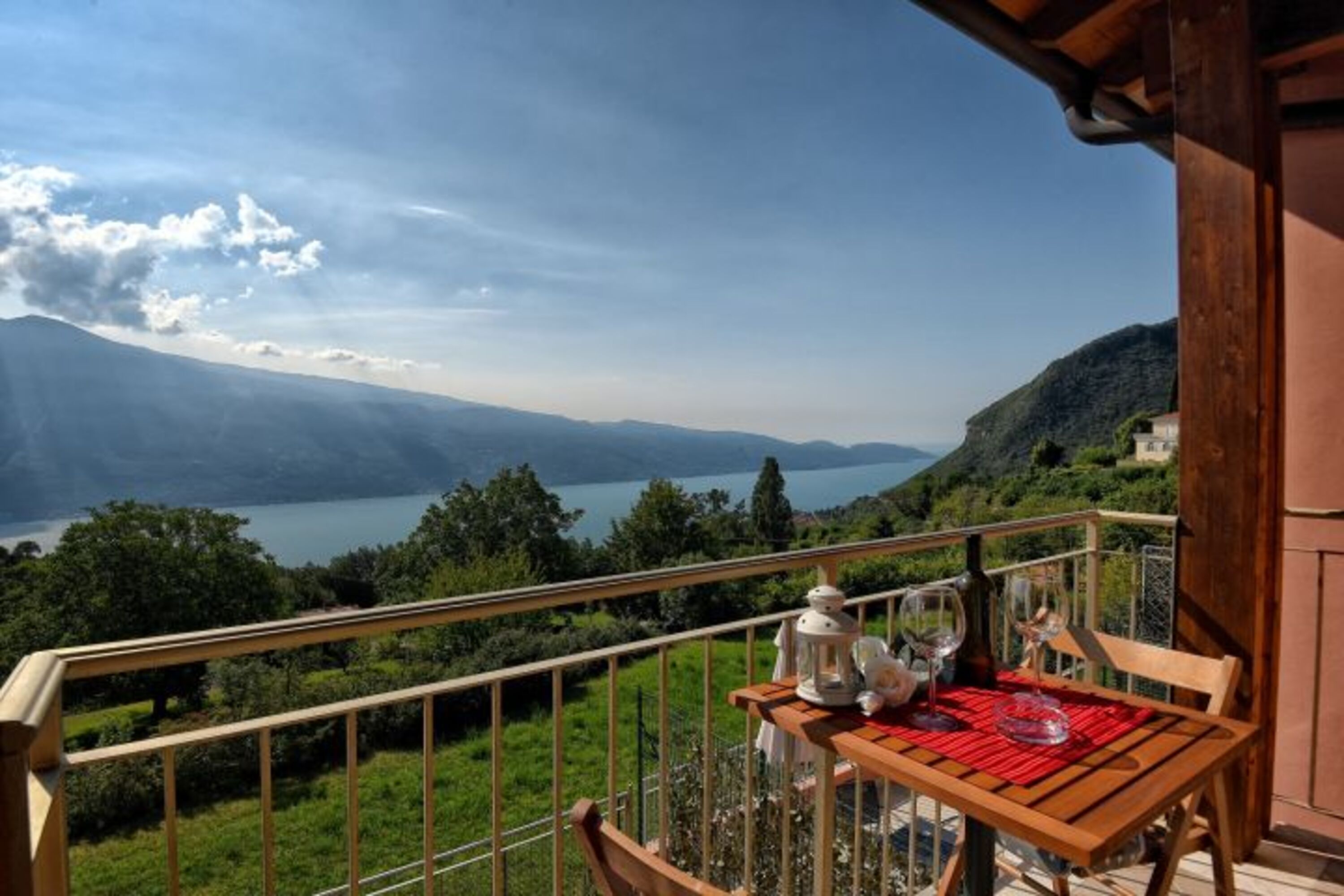 Balkon mit Seelick
