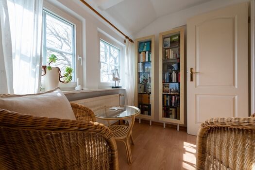 gemütliche Sitz- und Leseecke