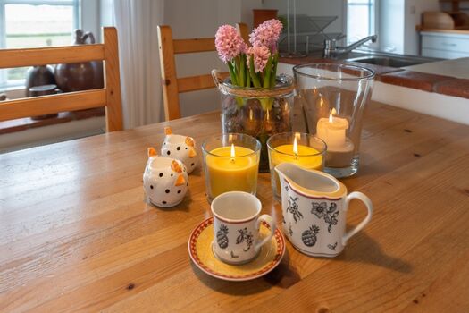 liebevolle Tischdeko