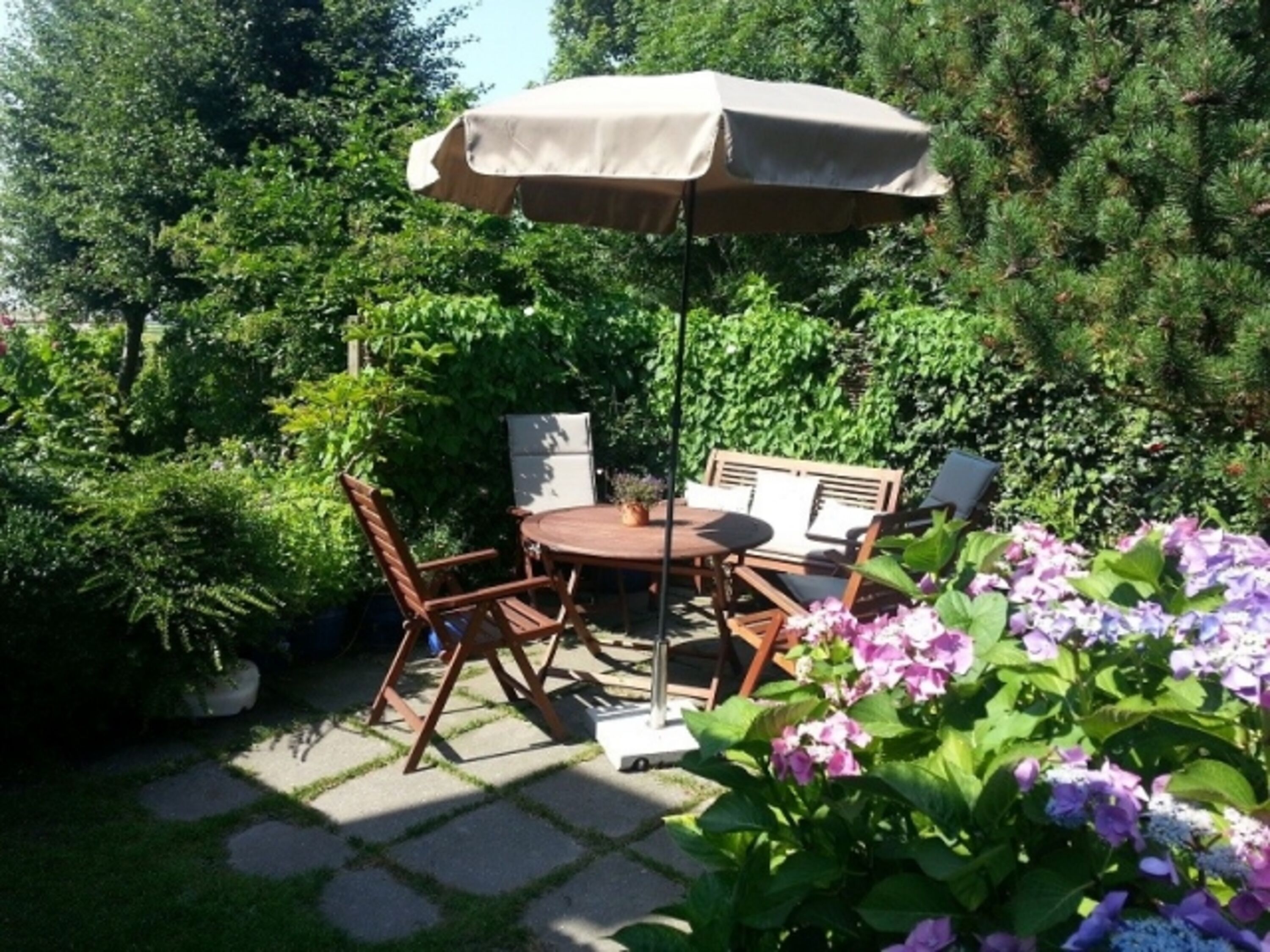 lauschige Terrasse