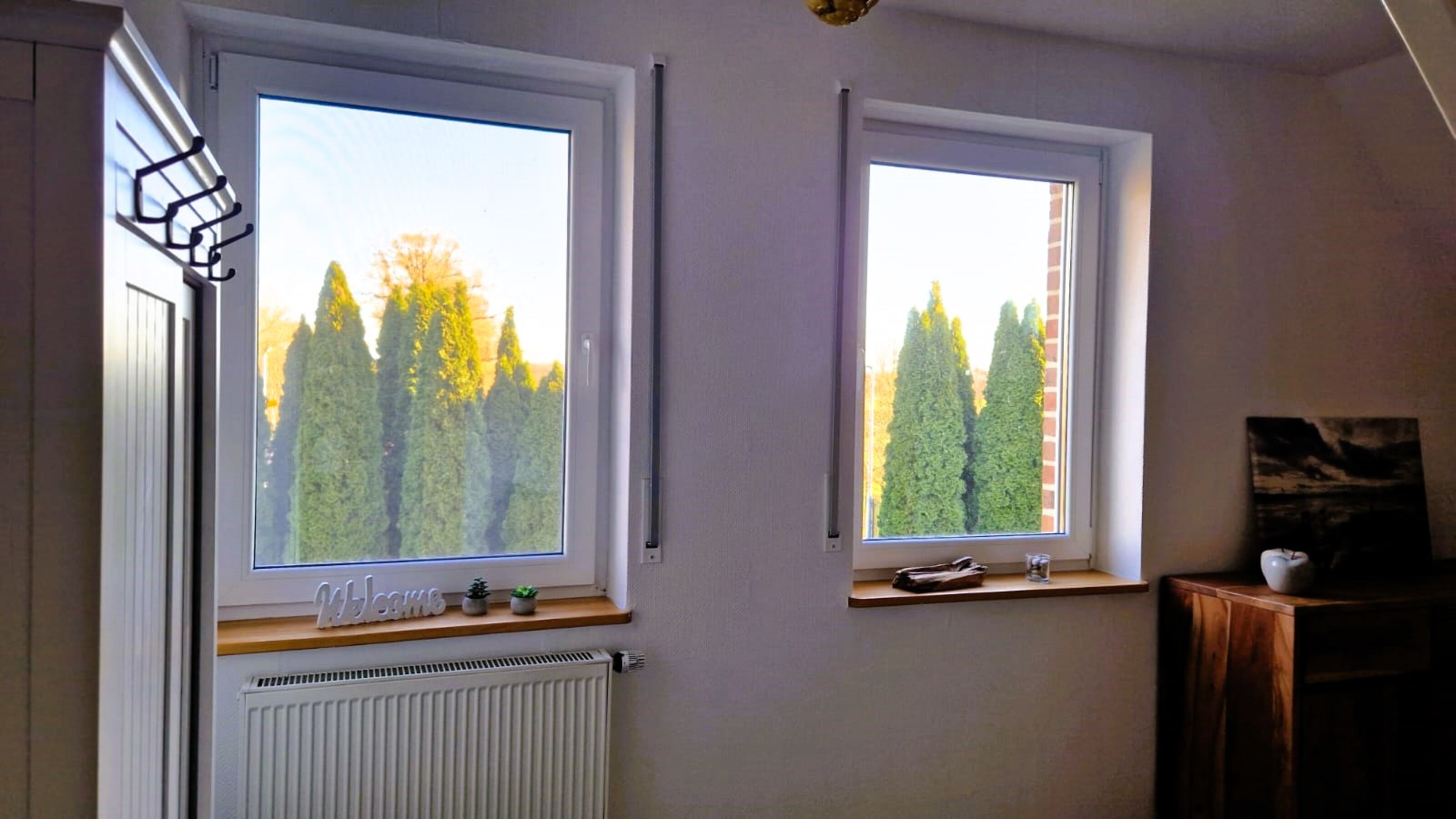 Maisonette Zimmer „Mooi Utkiek“ - unterer Bereich Eingang