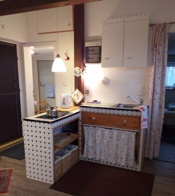 Raum ist in der kleinsten Küche