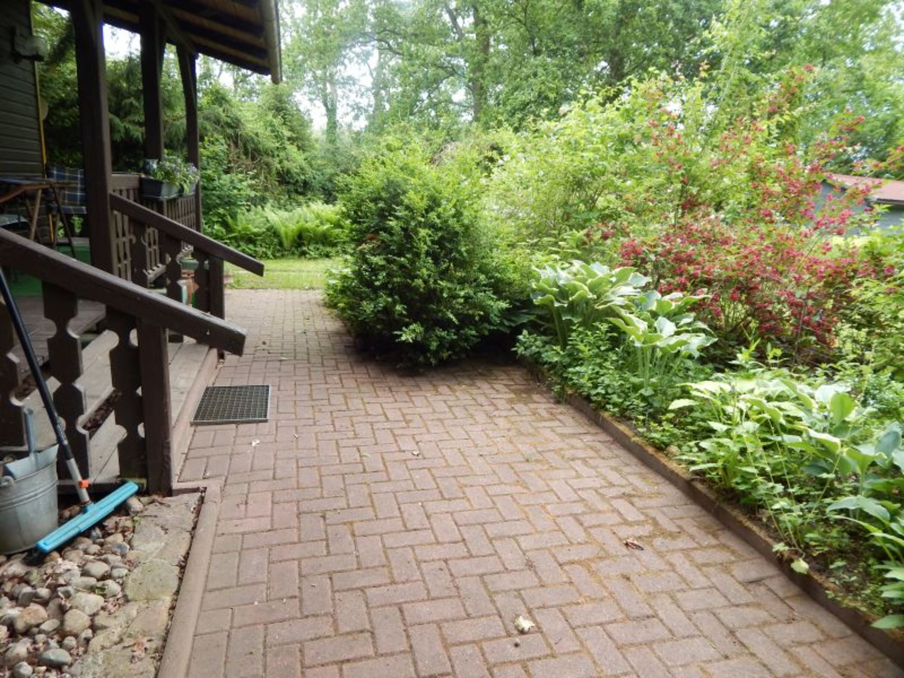 Vor der Veranda