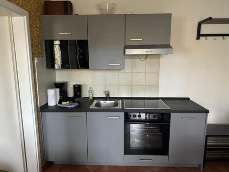 Moderne und neue Küchenzeile