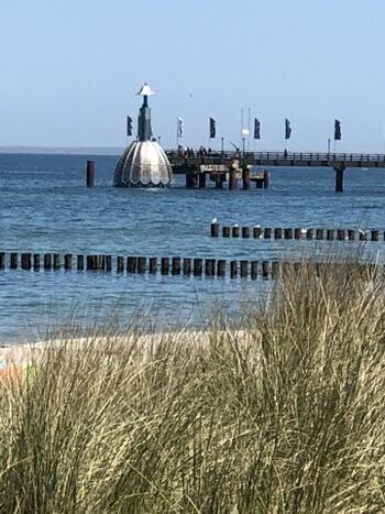 Seebrücke mit Tauchglocke