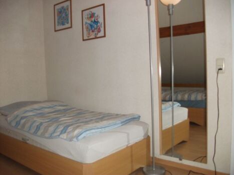 Teilansicht oberes Schlafzimmer