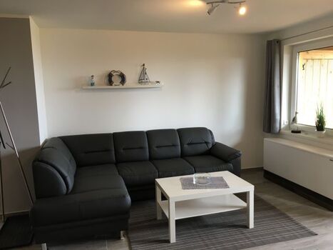 gemütliche Ledereckcouch