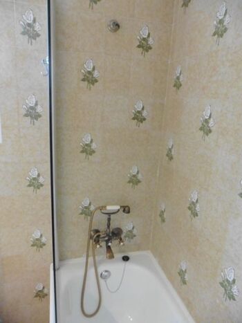 Badewanne / Dusche im Bad 1