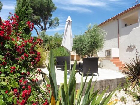 Sitzplatz mit Lounge  Möbeln