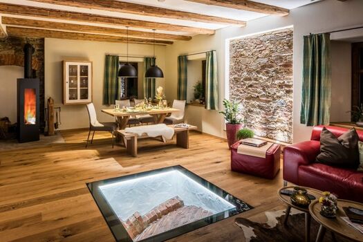 Perfektes Ambiente am Kamin!