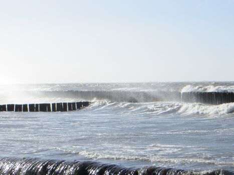 ... an einem windigen Tag