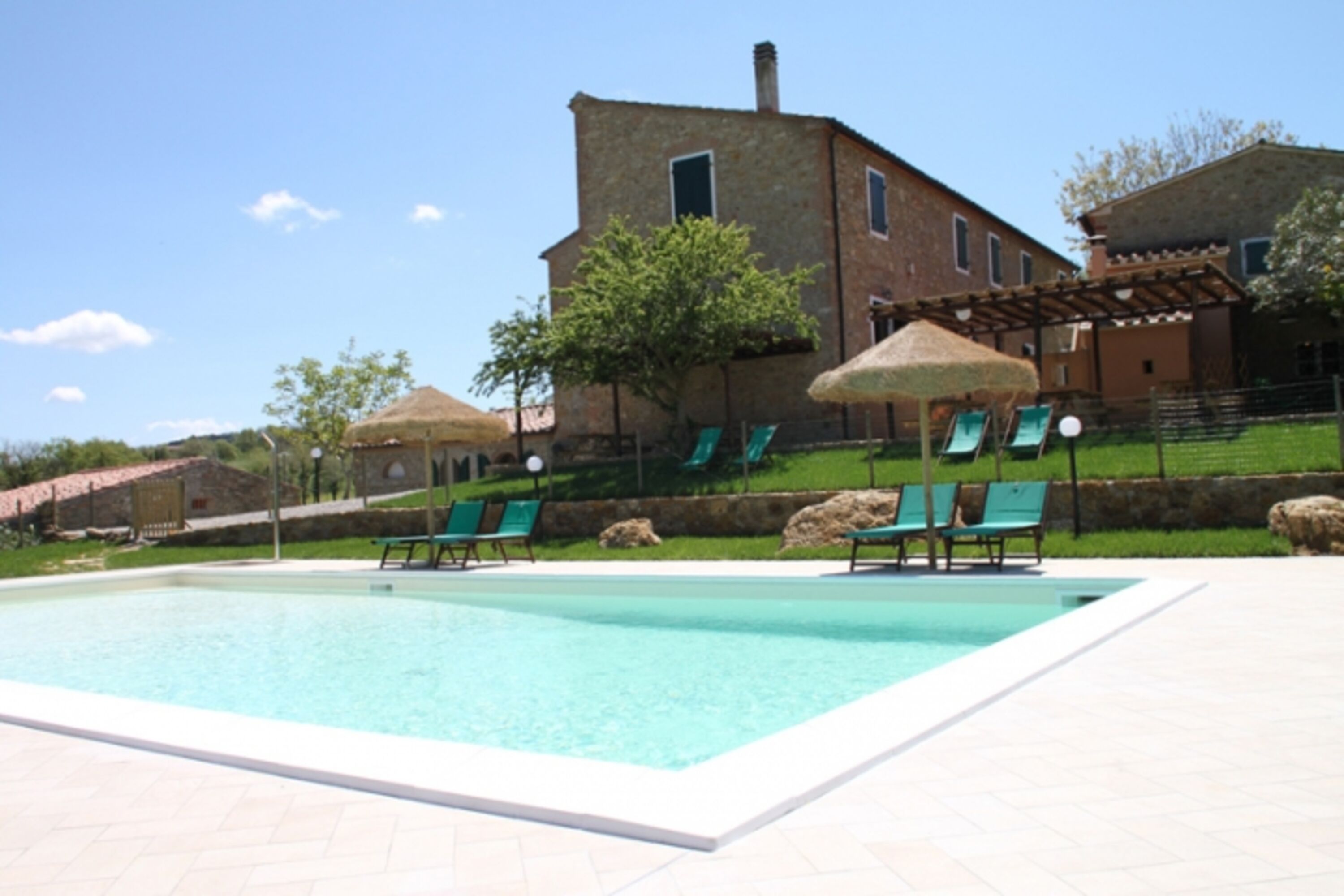 unsere Landhaus mit privat Pool