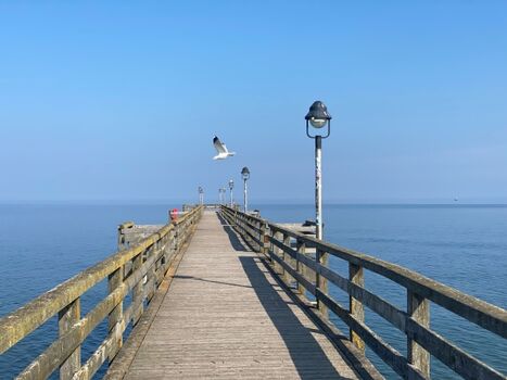 Die Seebrücke in Lubmin