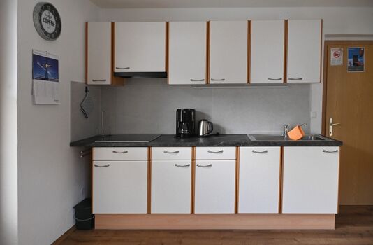 Wohnküche  Ferienwohnung Chavalatsch