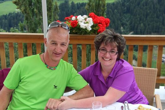 Gastgeber  Helmut und Helga Spiess