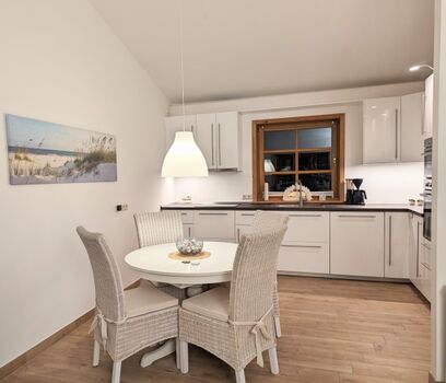 der Essbereich im Wohnesszimer