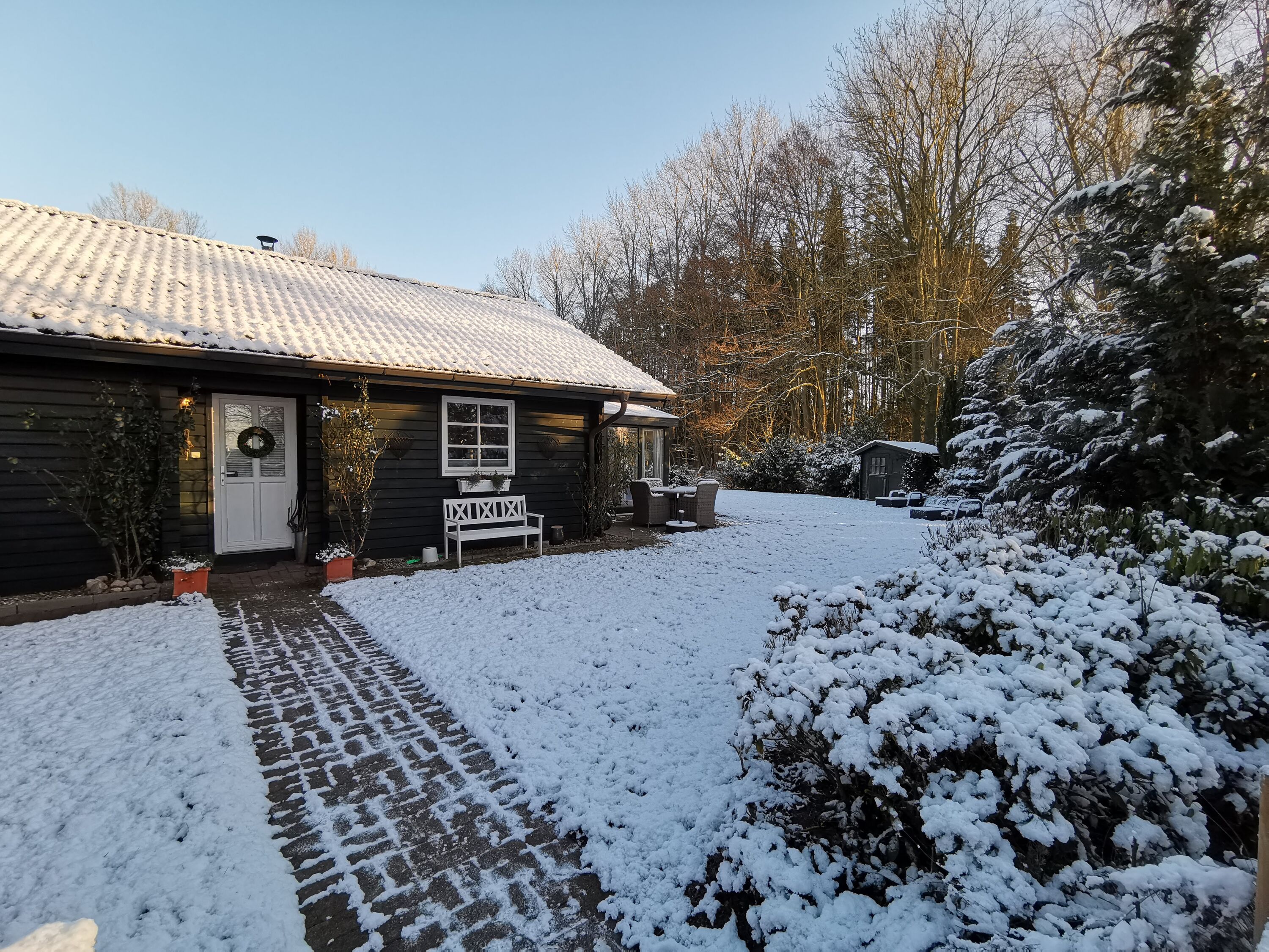 Schnee in Bosau