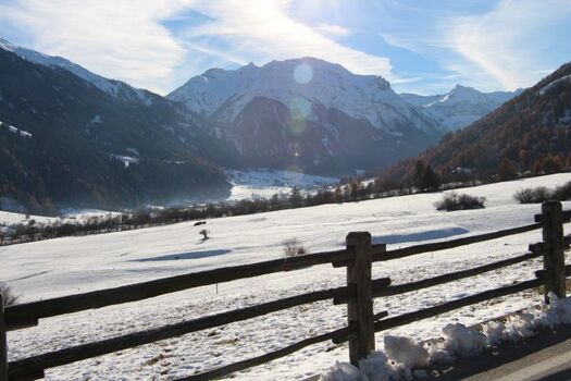 Winterwanderung  Richtung  Münstertal