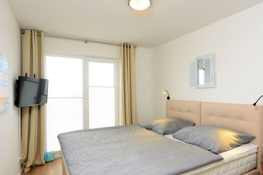 unser bequeme Boxspringbetten (zwei Einzelbetten)