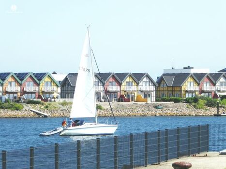 Ausblick von der Hafenterrasse