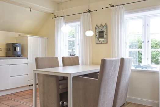 der Essplatz an der Küche...