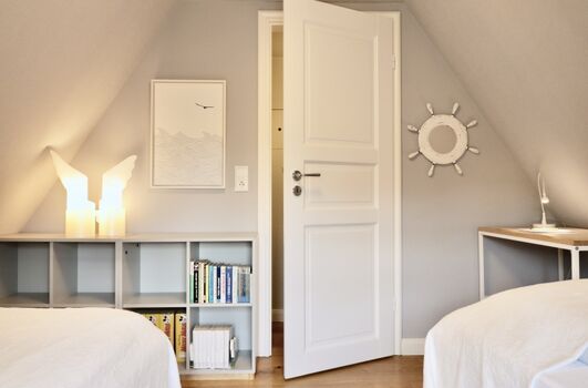 die Upkammer mit Schreibplatz