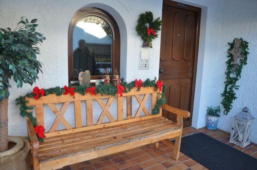 Gemütlicher Hauseingang