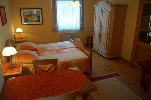 Schlafzimmer Apartement Meerspinne