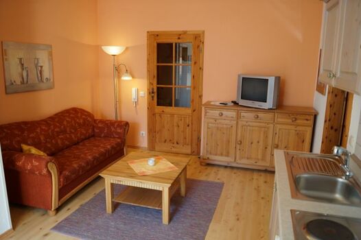 Wohnraum FeWo Hoheburg