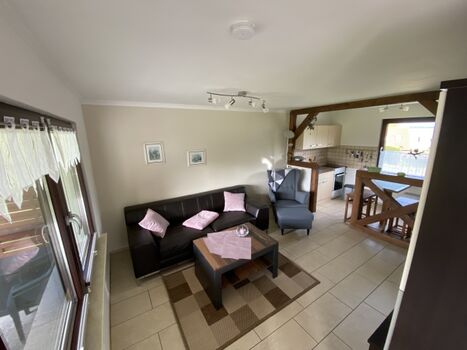 Offener Wohn-/Küchenbereich