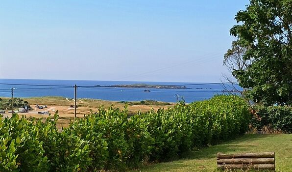 Meerblick vom Garten