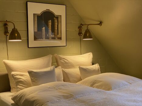 kuschelige Bettwäsche im Boxspringbett