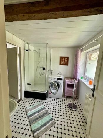 Bad mit Waschtrockner