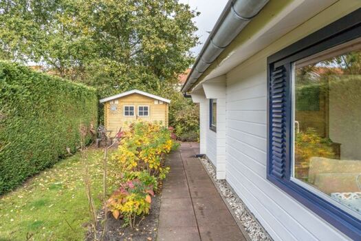 Das Gartenhaus (für zB Fahrräder)