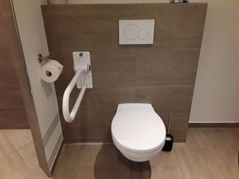 Aufstehhilfe am WC
