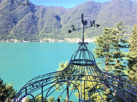 Das Theehaus im Garten von Breva