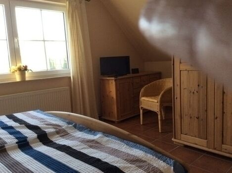 Schlafzimmer 2  mit Doppelbett